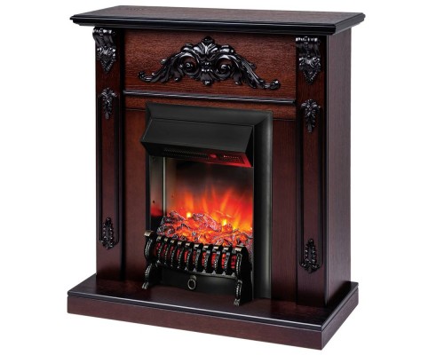RealFlame Электрокамин Anita AO античный дуб с очагом Fobos Lux Black RC