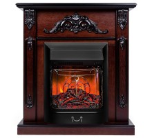 RealFlame Электрокамин Anita AO античный дуб с очагом Majestic Lux Black