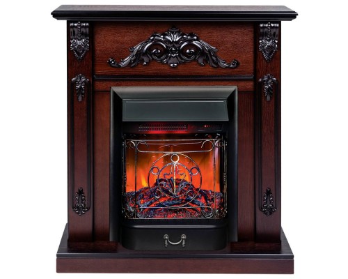 RealFlame Электрокамин Anita AO античный дуб с очагом Majestic Lux Black RC