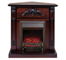 RealFlame Электрокамин Anita Corner AO античный дуб с очагом Fobos Lux Black