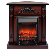 RealFlame Электрокамин Anita Corner AO античный дуб с очагом Fobos Lux Black RC
