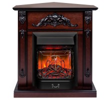 RealFlame Электрокамин Anita Corner AO античный дуб с очагом Majestic Lux Black RC