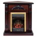 RealFlame Электрокамин Anita Corner AO античный дуб с очагом Majestic Lux Brass