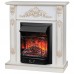 RealFlame Электрокамин Anita WT дуб белый с золотой патиной с очагом Majestic Lux Black RC
