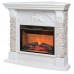 RealFlame Электрокамин Athena Corner GR белый с очагом Irvine 24