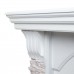 RealFlame Электрокамин Athena Corner GR белый с очагом Majestic Lux Brass