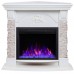 RealFlame Электрокамин Athena Corner GR белый с очагом Saphir 25,5