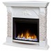 RealFlame Электрокамин Athena Corner GR белый с очагом Saphir 25,5