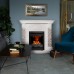 RealFlame Электрокамин Athena GR WT белый с очагом 3D Oregan