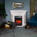 RealFlame Электрокамин Athena GR WT белый с очагом Fobos Lux Black