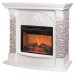 RealFlame Электрокамин Athena GR WT белый с очагом Irvine 24