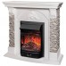 RealFlame Электрокамин Athena GR WT белый с очагом Majestic Lux Black RC