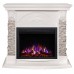 RealFlame Электрокамин Athena GR WT белый с очагом Saphir 25,5