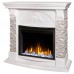 RealFlame Электрокамин Athena GR WT белый с очагом Saphir 25,5