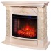 RealFlame Электрокамин Athena WT айвори с очагом Evrika 25,5 LED