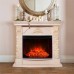 RealFlame Электрокамин Athena WT айвори с очагом Evrika 25,5 LED