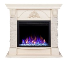RealFlame Электрокамин Athena WT айвори с очагом Saphir 25,5