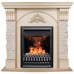 RealFlame Электрокамин Athena WT белый дуб с золотой патиной с очагом 3D Oregan
