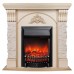 RealFlame Электрокамин Athena WT белый дуб с золотой патиной с очагом Fobos Lux Black