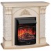 RealFlame Электрокамин Athena WT белый дуб с золотой патиной с очагом Majestic Lux Black RC