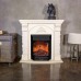 RealFlame Электрокамин Athena WT белый дуб с золотой патиной с очагом Majestic Lux Black RC