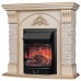 RealFlame Электрокамин Athena WT белый дуб с золотой патиной с очагом Majestic Lux Black