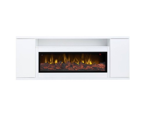 RealFlame Электрокамин Bergen 42/BV WT белый с очагом Beverly 1000