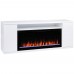 RealFlame Электрокамин Bergen 42/BV WT белый с очагом Saphir 42