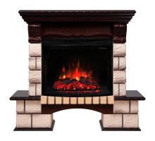 RealFlame Электрокамин Bolero 25,5 NT орех с очагом Evrika 25,5 LED