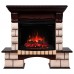 RealFlame Электрокамин Bolero 25,5 NT орех с очагом Evrika 25,5 LED