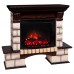 RealFlame Электрокамин Bolero 25,5 NT орех с очагом Evrika 25,5 LED