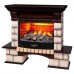 RealFlame Электрокамин Bolero 25,5 NT орех с очагом Firestar 25,5