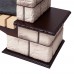 RealFlame Электрокамин Bolero 25,5 NT орех с очагом Saphir 25,5