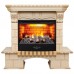 RealFlame Электрокамин Bolero WT белый дуб с золотой патиной с очагом 3D Firestar 25,5