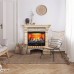 RealFlame Электрокамин Bolero WT белый дуб с золотой патиной с очагом 3D Firestar 25,5