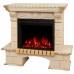 RealFlame Электрокамин Bolero WT белый дуб с золотой патиной с очагом Saphir 25,5
