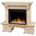 RealFlame Электрокамин Bolero WT белый дуб с золотой патиной с очагом Saphir 25,5