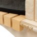 RealFlame Электрокамин Bolero WT белый дуб с золотой патиной с очагом Saphir 25,5