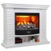RealFlame Электрокамин Brixton 25,5 WT белый с очагом 3D Firestar 25,5