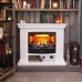 RealFlame Электрокамин Brixton 25,5 WT белый с очагом 3D Firestar 25,5