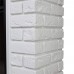 RealFlame Электрокамин Brixton 25,5 WT белый с очагом Saphir 25,5