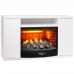 RealFlame Электрокамин Brooklyn 25,5 WT белый с очагом 3D Firestar 25,5