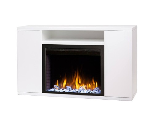 RealFlame Электрокамин Brooklyn 25,5 WT белый с очагом Saphir 25,5