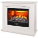 RealFlame Электрокамин Canada 25,5 WT белый с очагом 3D Firestar 25,5