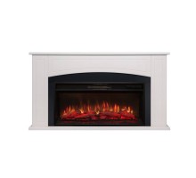 RealFlame Электрокамин Canberra 36 WT пастельно-белый c очагом Joker 36