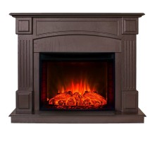 RealFlame Электрокамин Carolina 24/25,5 DN темный орех с очагом Evrika 25,5 LED