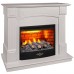 RealFlame Электрокамин Carolina 24/25,5 WT бьянко с очагом 3D Firestar 25,5