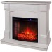 RealFlame Электрокамин Carolina 24/25,5 WT бьянко с очагом Evrika 25,5 LED