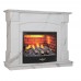 RealFlame Электрокамин Carolina 24/25,5 WT цвет мрамор белый с очагом 3D Firestar 25,5