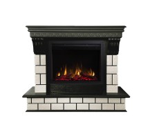 RealFlame Электрокамин Castle 25,5 AO античный дуб с очагом Saphir 25,5